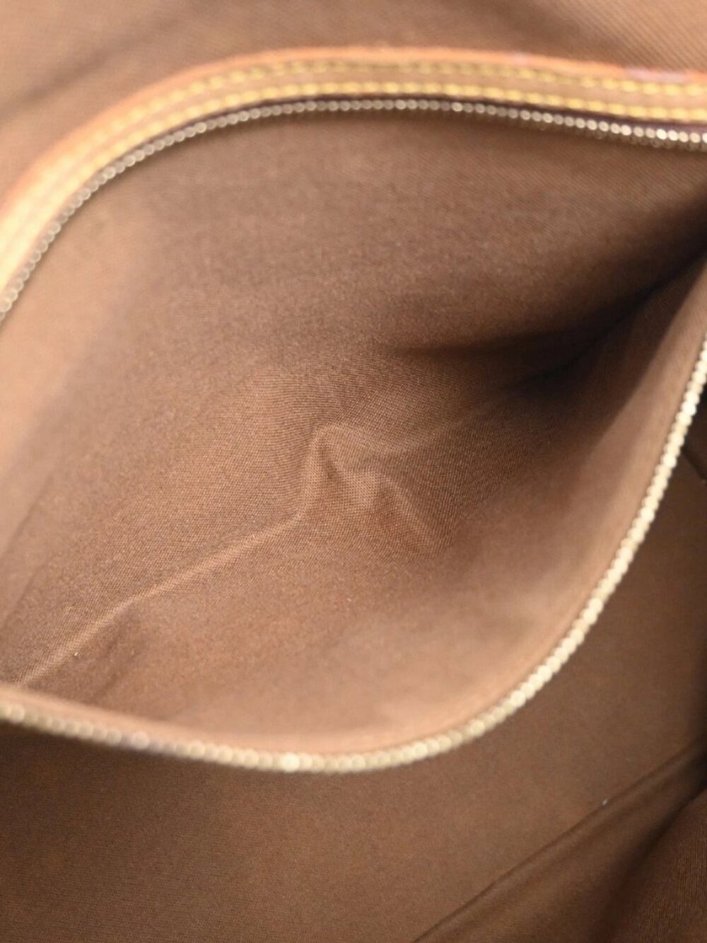 LOUIS VUITTON Cabas Mezzo Shoulder Bag Monogram Leather Brown M51151 77YH924 - Picture 12 of 16